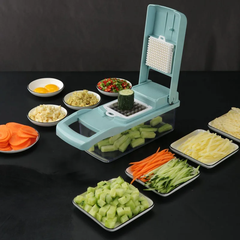 kitchen accessories manual vegetable fruit mandolin slicer cutter shredder with strainer and egg separator