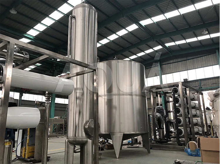 5000LPH Automatic Mineral Water Filtration Plant / UF Filtration System