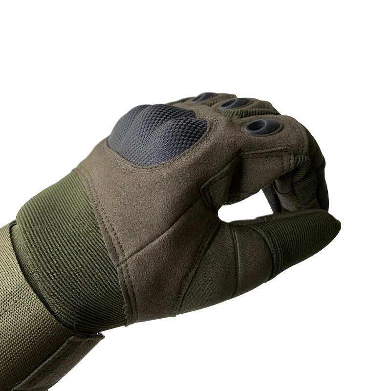 Wholesale MOQ Protective shell knuckle touchscreen full finger Outdoor Sport Motorcycle Gloves