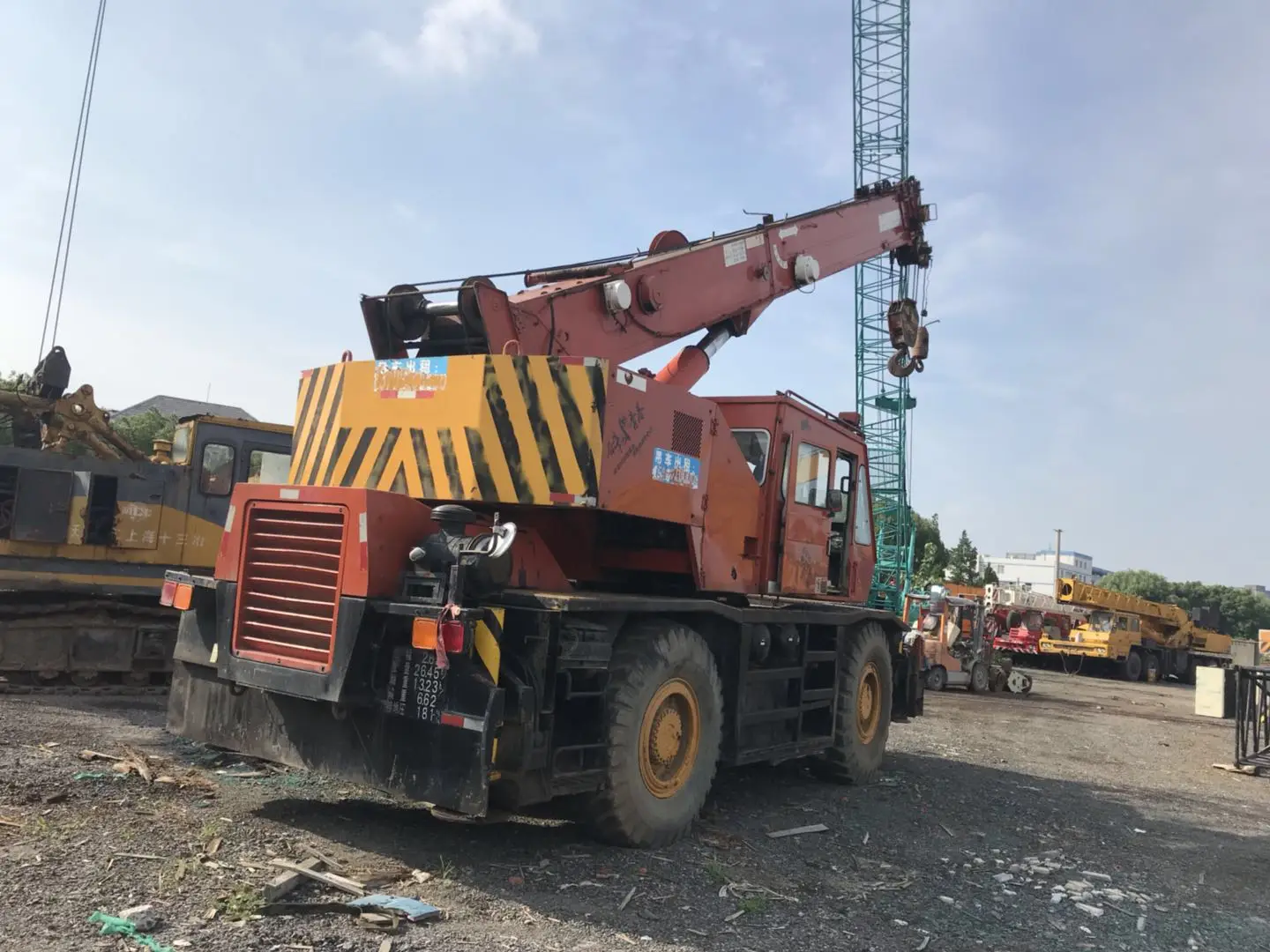 Original kato used truck crane 25ton sr250 sr300 sr350