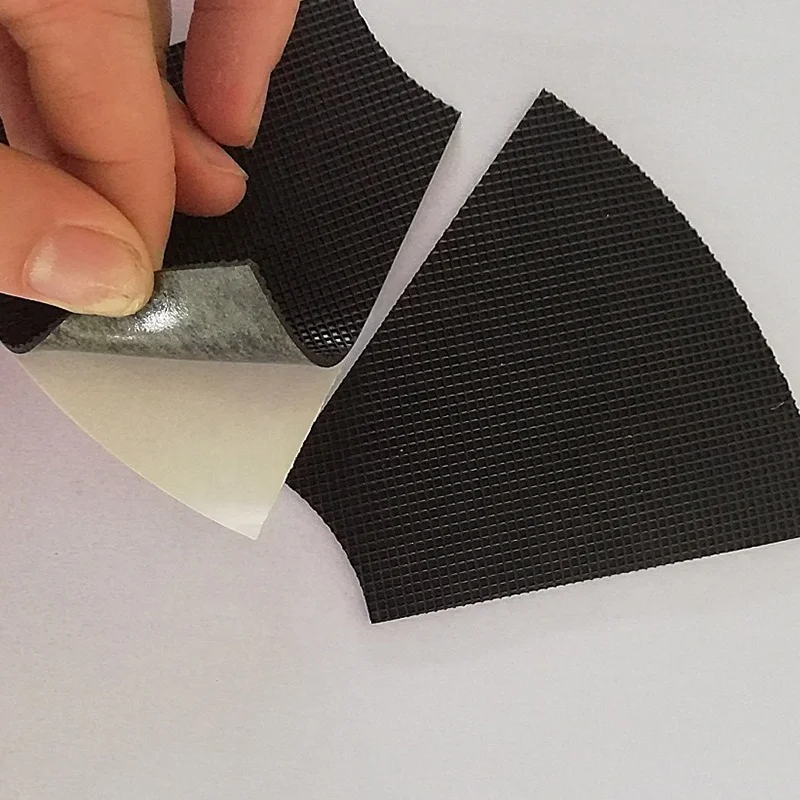 Customized Mesh Silicone Pad Anti-Slip Rubber Gasket Shock Absorption Mesh Rubber Pad Plaid Pad