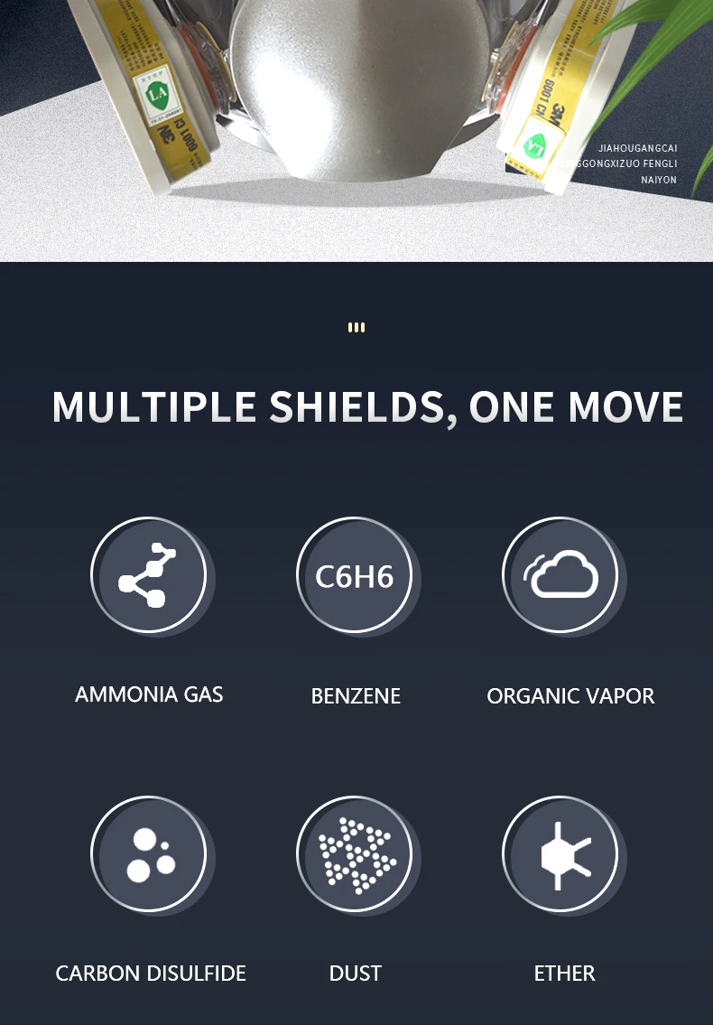 M40 Nbc Electric Latex Ammonia  Nuclear Full Face Safety Smoke Tear Gas Mask Tactical Filter Face Gas Mask Respirator