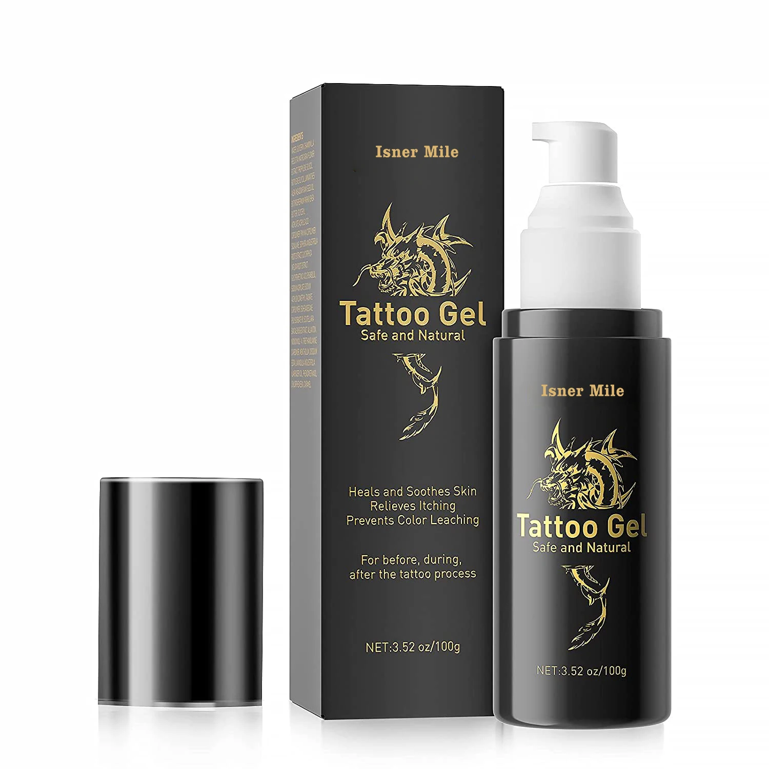 Private Label Ointment Fast Healing Tattoo Gel Soothing Brightener Gel Tattoo Aftercare Cream 100ml