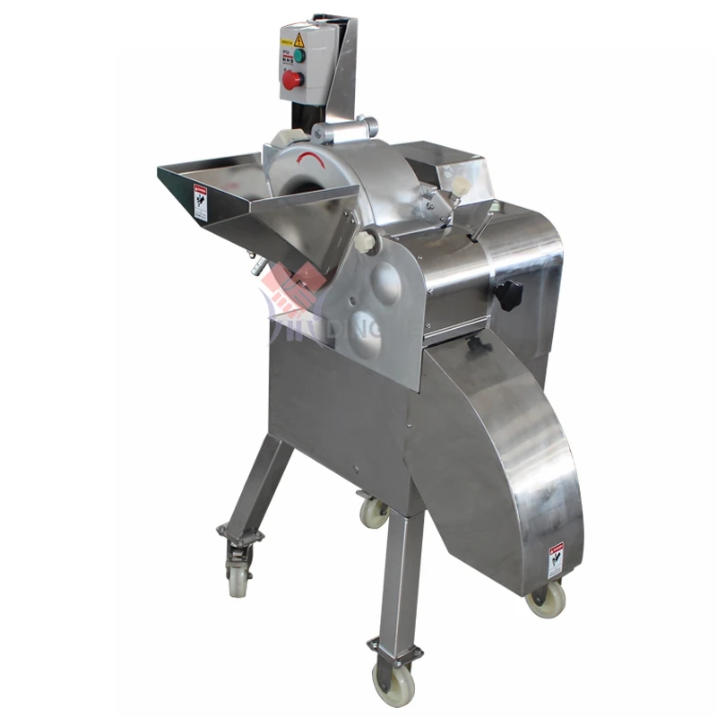 Commercial vegetable cutting machine electric vegetable meat carrot fruit potato diced onion ring granules dicing machine