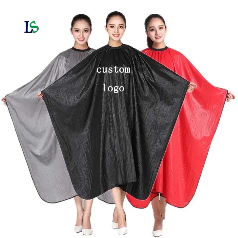 Wholesale Hairdressing Cape Stylist Waterproof Gown Hairdresser Haircut Coloring Apron Cosmetology And Barber Supplies