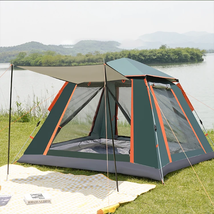3 4 5 6 Persons camp set outdoor suppliers tent 2 person layer outdoor wild wild outdoor camping tent waterproof