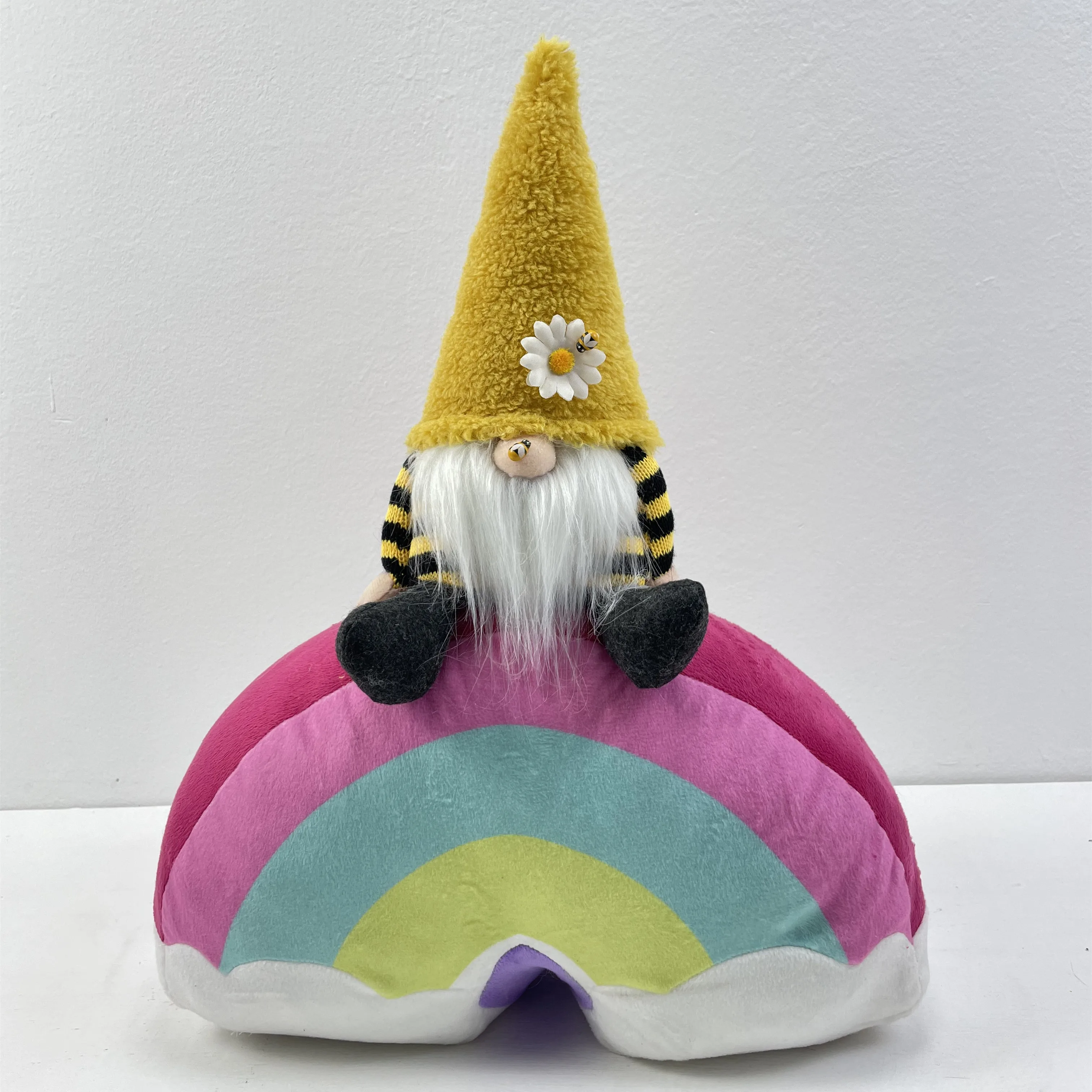 Factory Spring Party Decor Sunflower Gnomes Door Stopper Easter Rainbow Gnomes