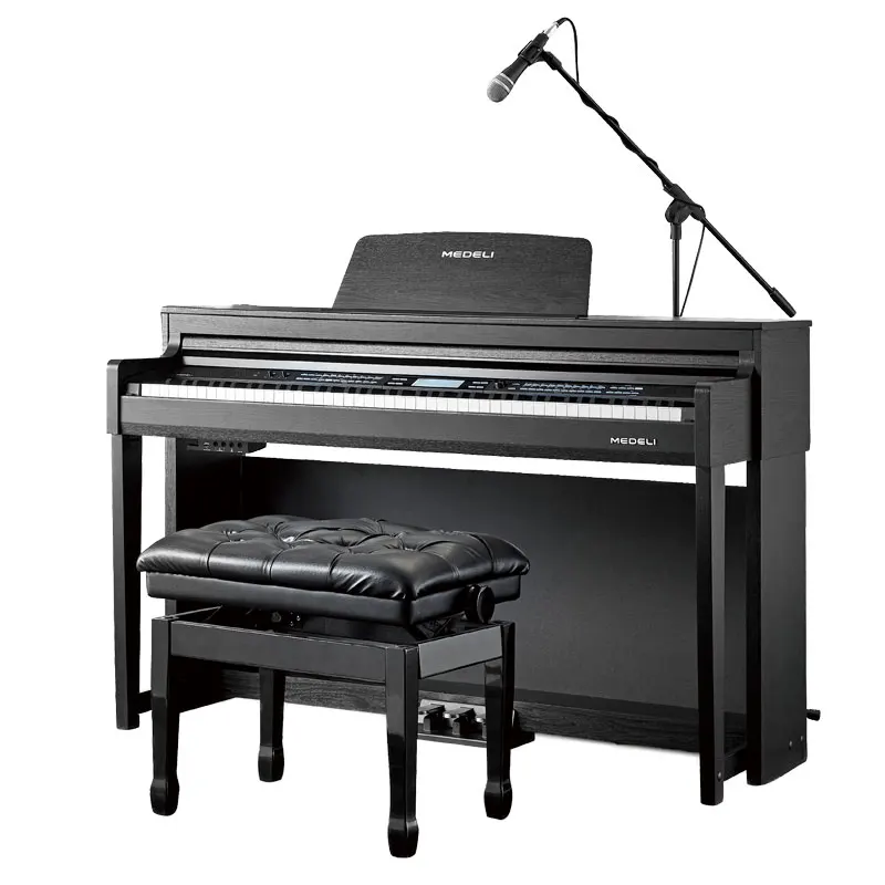 Musical Instrument Learning Electronic Piano 88-key Black Piano
