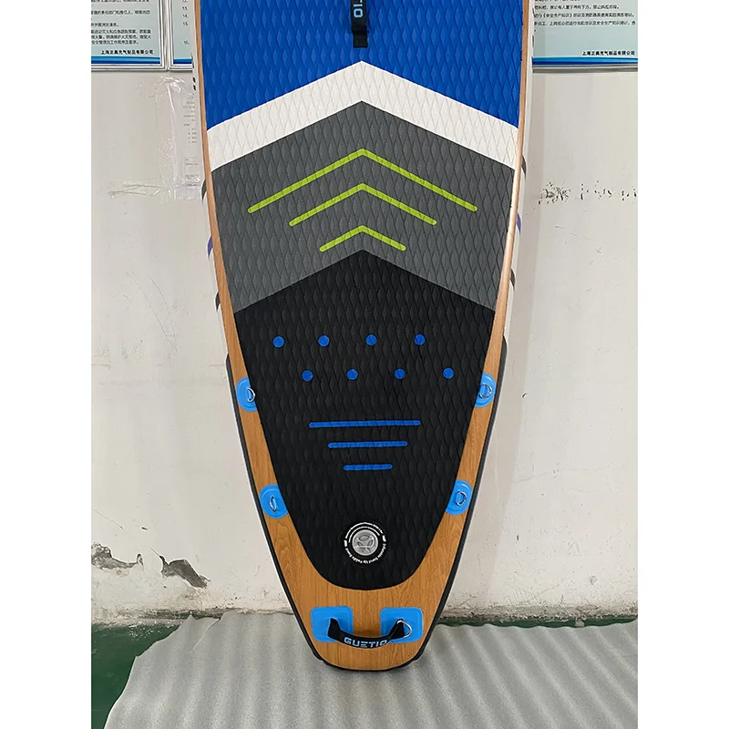 GUETIO 7 days to ship high-end wood grain surfboards Dropshipping OEM sup bord standup paddle board sub boards