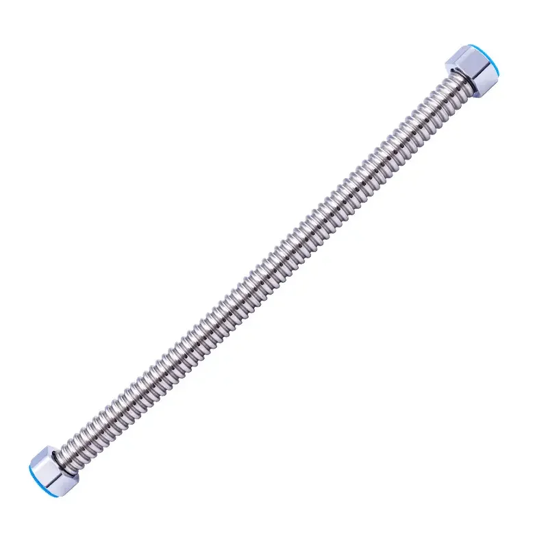 1/2 Inch Faucet Joint Stainless Steel Plumbing Pipe Corrugated Connectors Hot Water Heater Hose