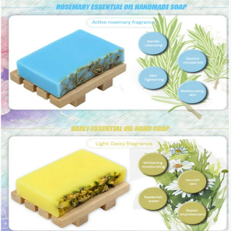  Private Homemade Handmade Label Bulk Marble Steam Flowers Passion Cleaning Organic Yoni Bar