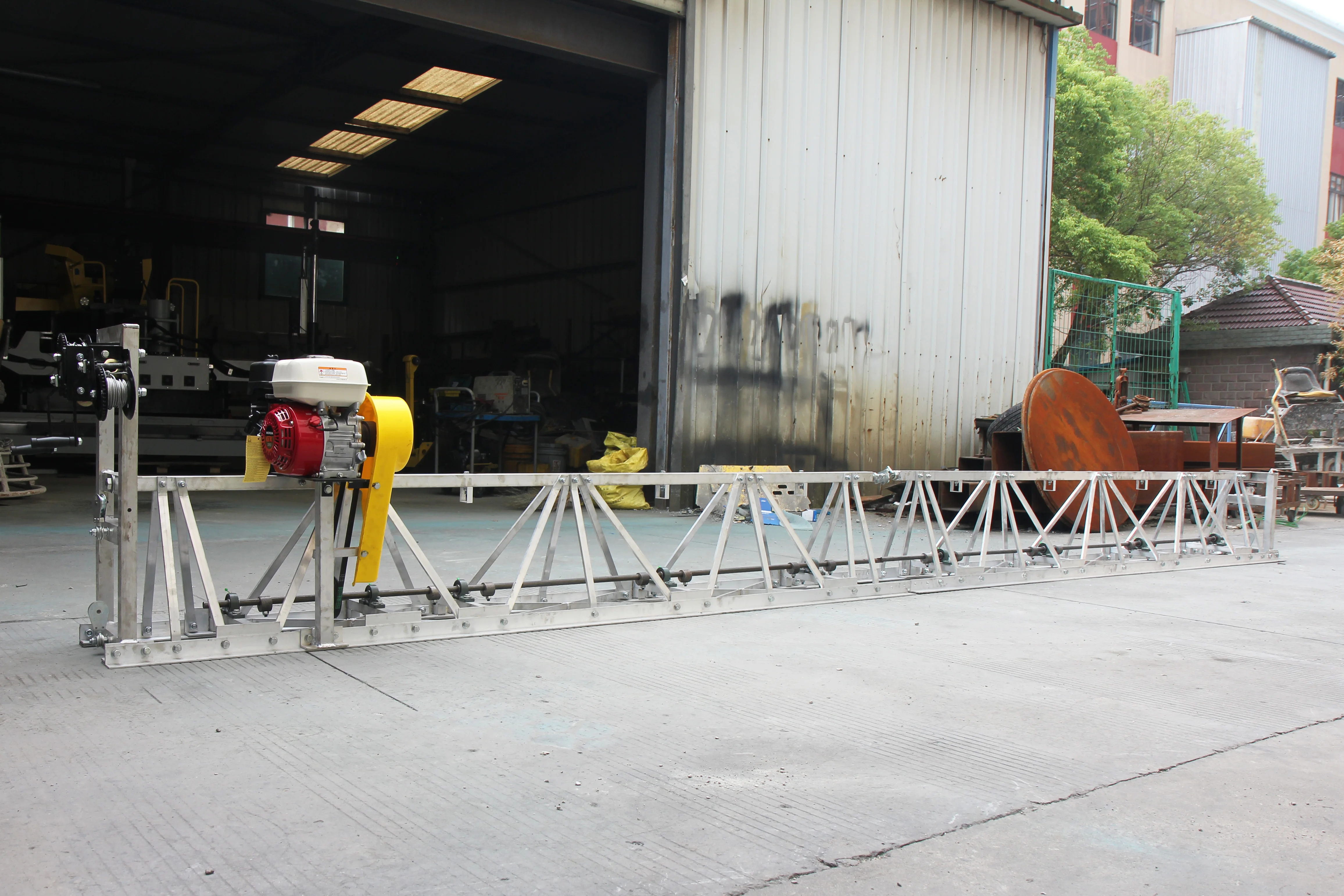 Good Performance Frame Type Vibrating Concrete Screed Truss Screed Floor Leveling Machine