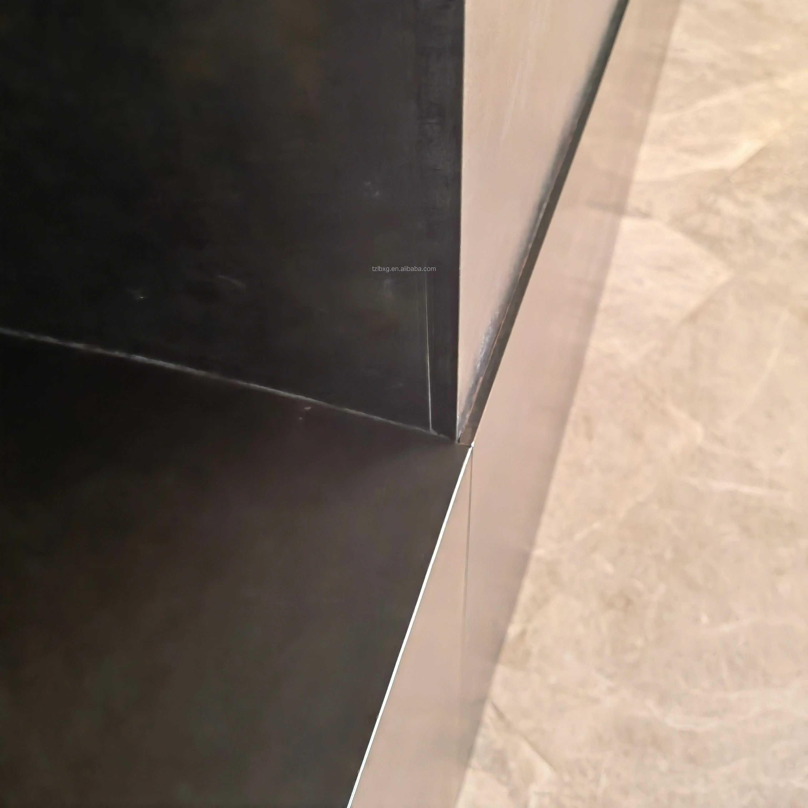 Stainless Steel Background Wall Decorative Board TZL Hotel Clubhouse TV Background Wall