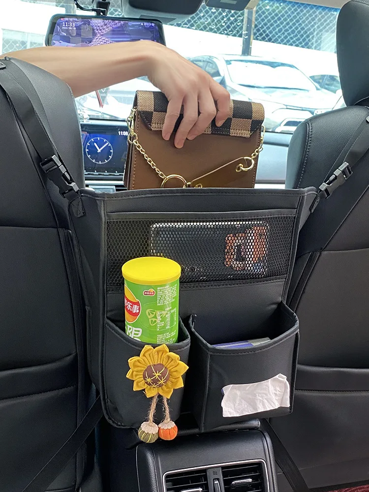 Wholesale Large Capacity Car Trunk Organizer Custom Hanging Storage Bag for Car Rear Seat Back Storage