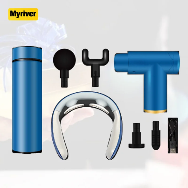 Myriver High Quality Massage Gun Brands Pro Powerful Holder To Reach Back Massage Pistole