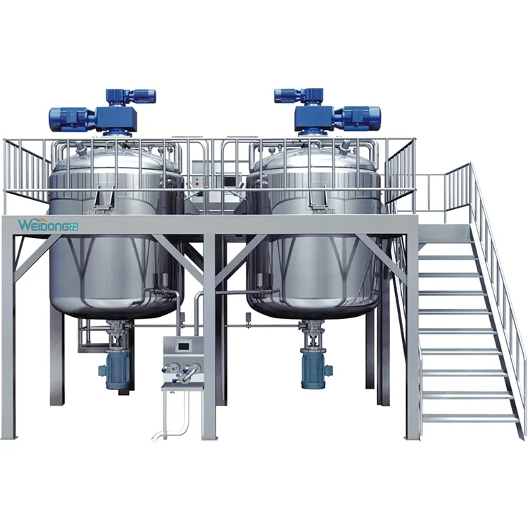 Liquid Soap Mixer Liquid Detergent Mixing Tank