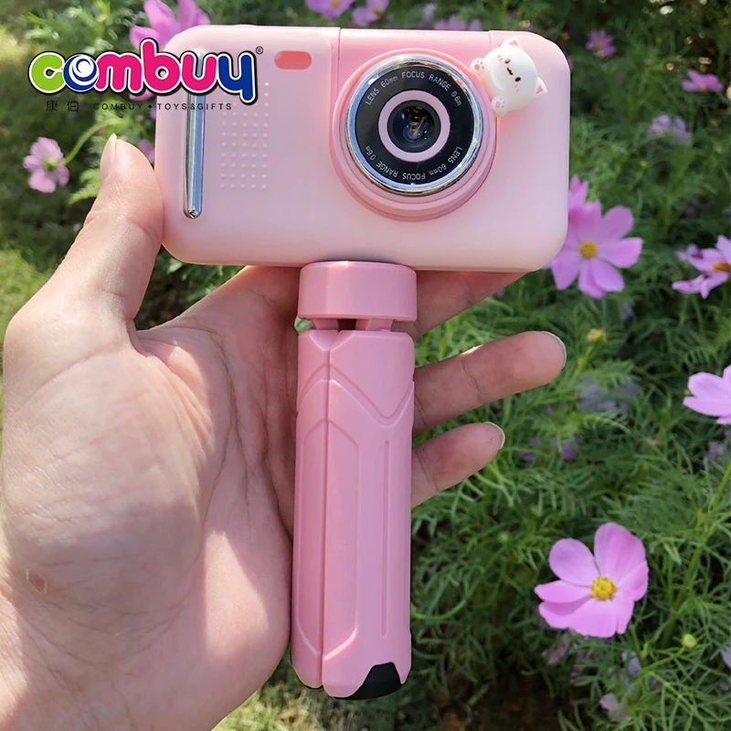 Мультфильм вращающаяся HD цифровая мини Детская игрушечная камера