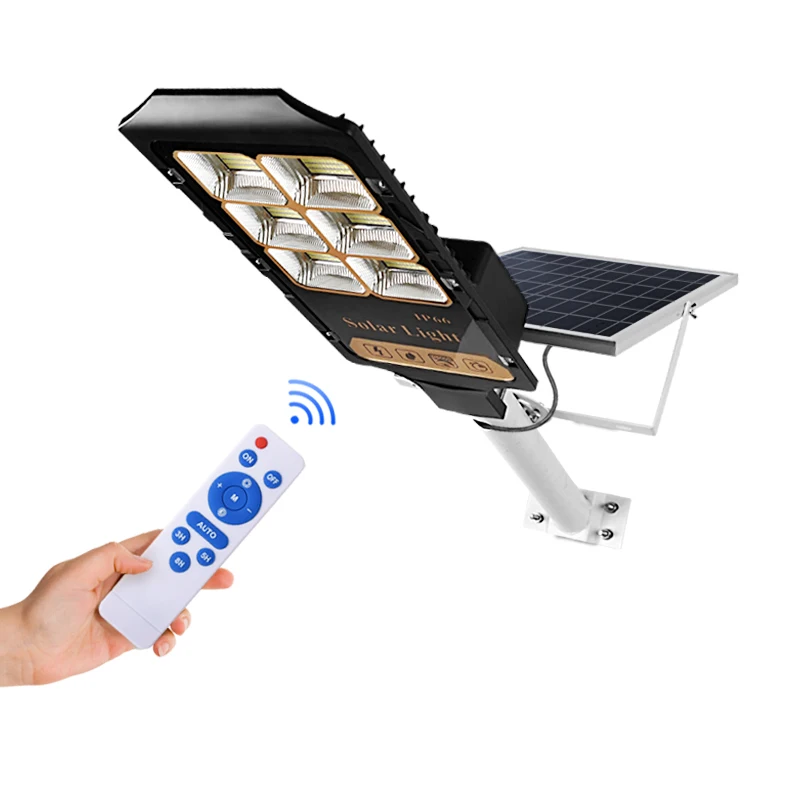 Aluminum city led street light manufacturer 200w 300w solar sensor street light