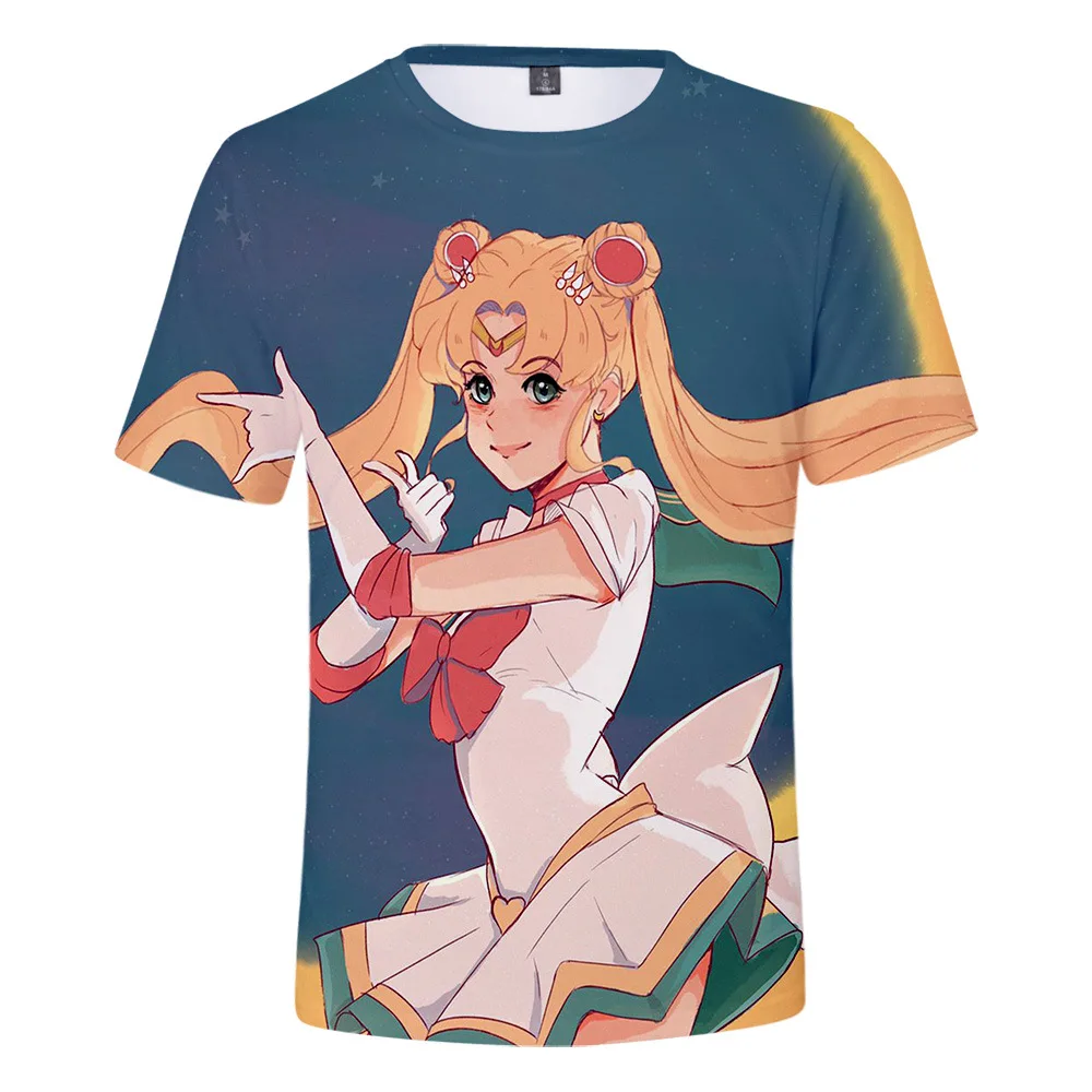 New Design Japanese Anime T Shirt Wholesale Printed T-shirt Supplier Top Sale 3d Oversize Plus TShirt Manufacturer