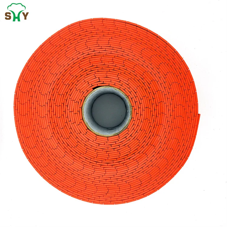 Red Foam Spacer  With Glass Separator EVA Rubber Pads On Sheets for Glass Shipping