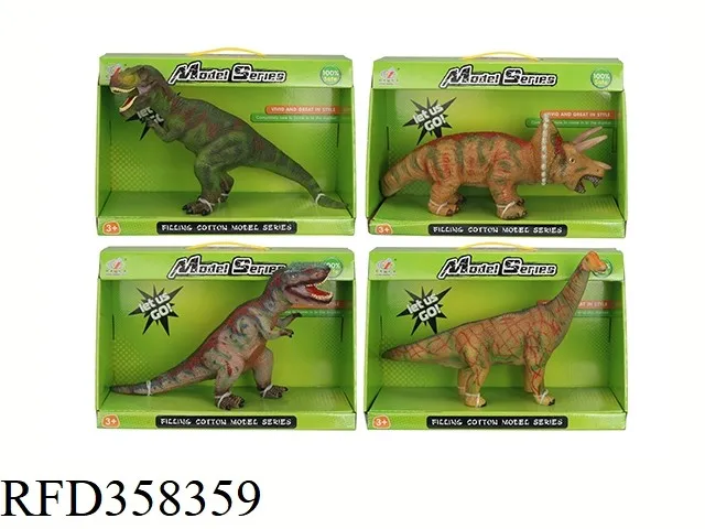 New World Of Dinosaur Set 6 Figure Series Simulation Dinosaur Toy