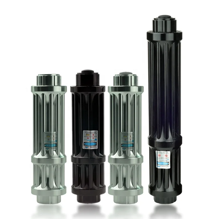 Aluminum Alloy Gatling Shape Laser Pointer 450nm Blue OEM Laser Pointer Flashlight Laserzeiger Puntatore