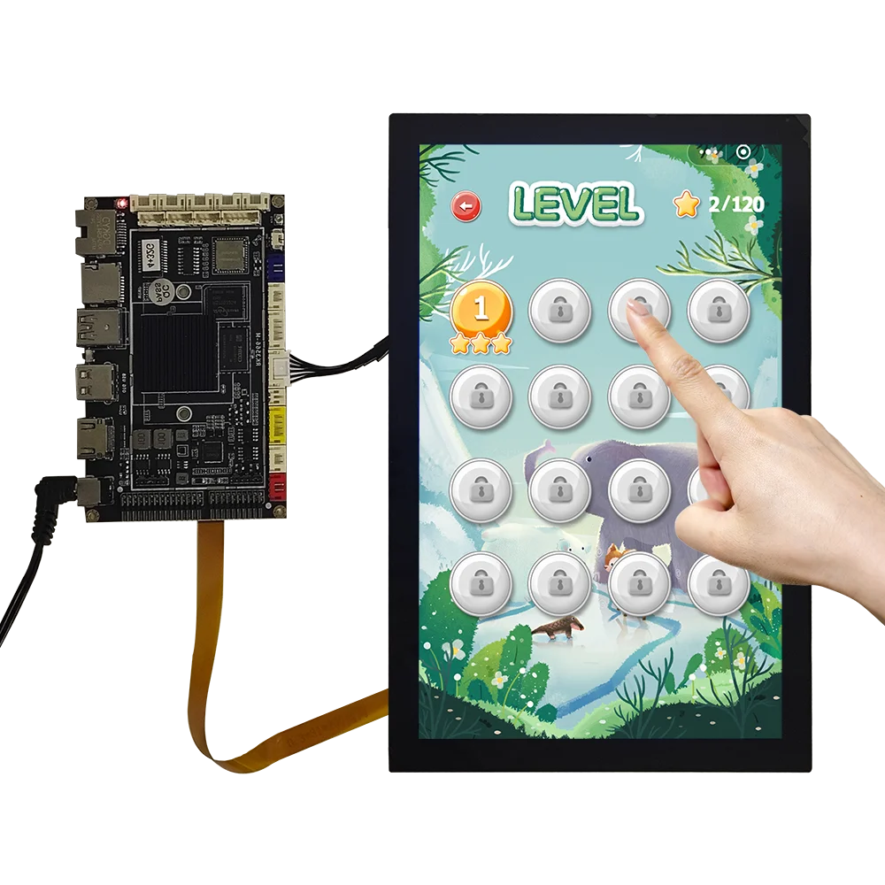 10.1 inch touch screen 6P I2C with  ips tft lcd module display panel 800X1280 31P MIPI 500nitwith android 11 board RK3566 4+32GB