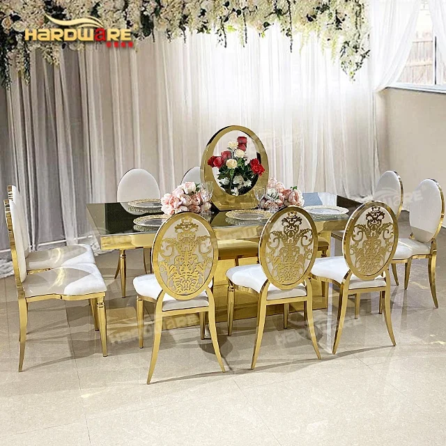 Модная Банкетная мебель для праздника, свадебные столы, стекло для продажи