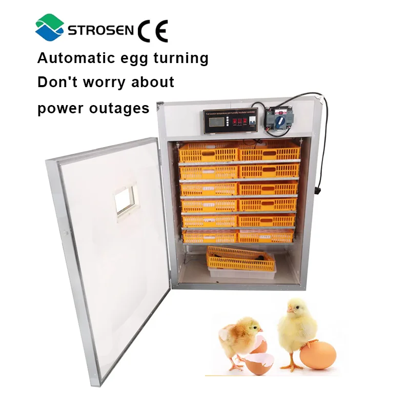 professional min solar power 1056 eggs capacity incubator dual power chicken incubator