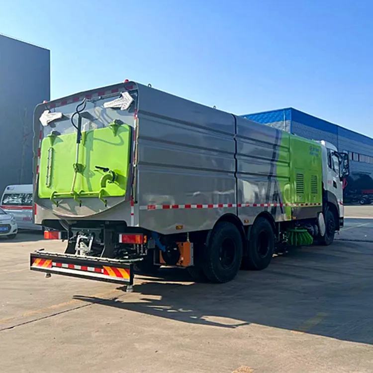 DONGFENG Tianlong 6x4 большая уборочная машина бак для воды 10cbm мусорный 12cbm грузовик продажи