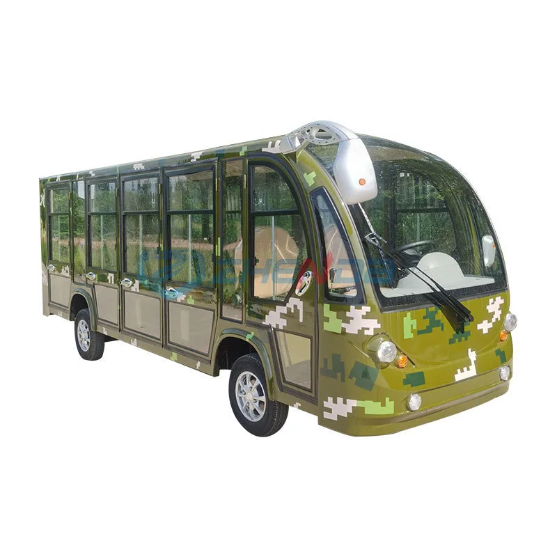 New Energy Sightseeing Tour Bus 8-23 Seats  Electric School Bus Suitable For Beach  Community Vehicles For Sale Various Styles