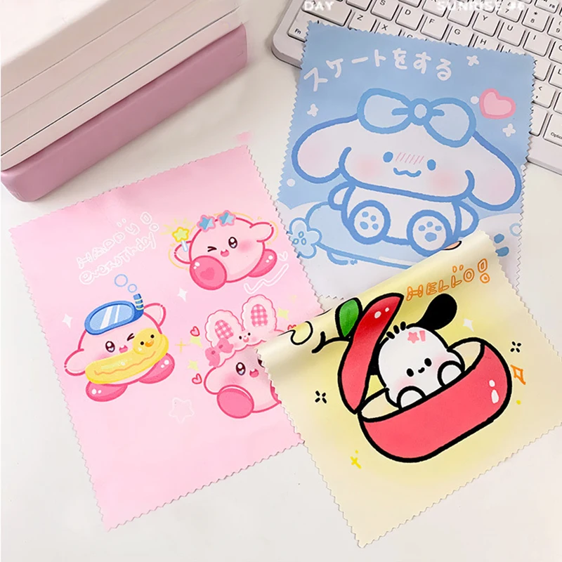 Microfiber Cleaning Cloths jewelry custom print microfiber cleaning cloth Camera Lens Glasses iPad iPhone Screens Cleaning Cloth