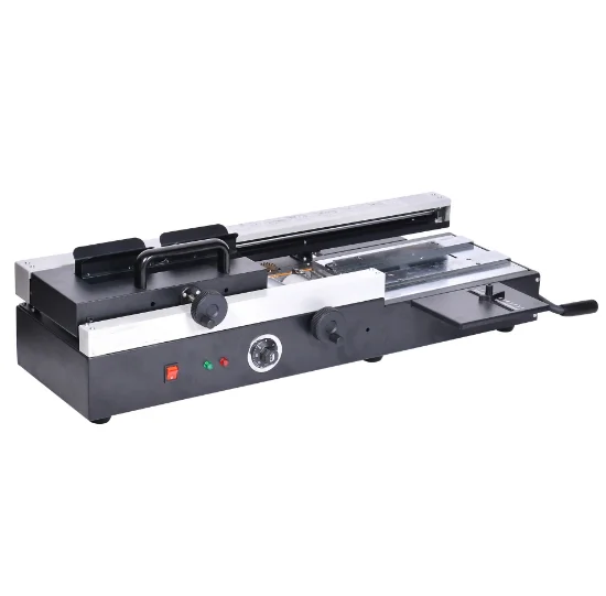 SG-40A desktop glue binder A4 size manual hot melt glue book binding machine