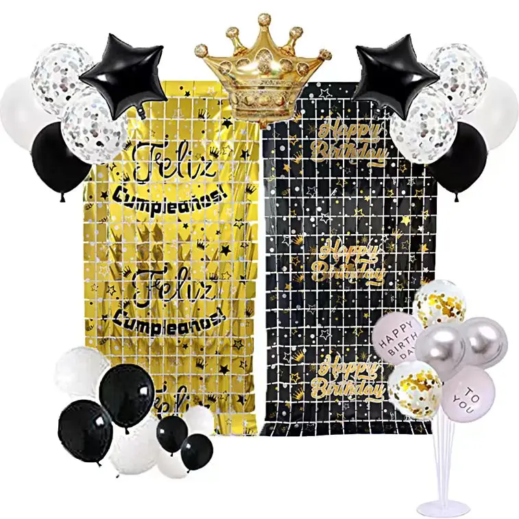 Бестселлер, свадебное украшение, занавеска для вечеринки, новинка 2022, креативная квадратная занавеска из фольги 1x2 м с принтом для сцены