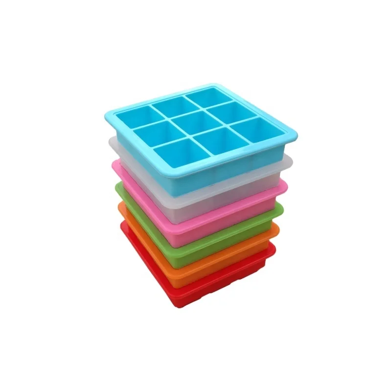
High Quality Custom Silicone Ice Cube Tray 