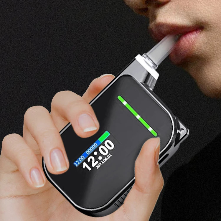 Professional Lcd Digital Breath-Alcohol Tester Portable Breathalyser Self Analyzer Anti Drunk Driving Alcohol Detector