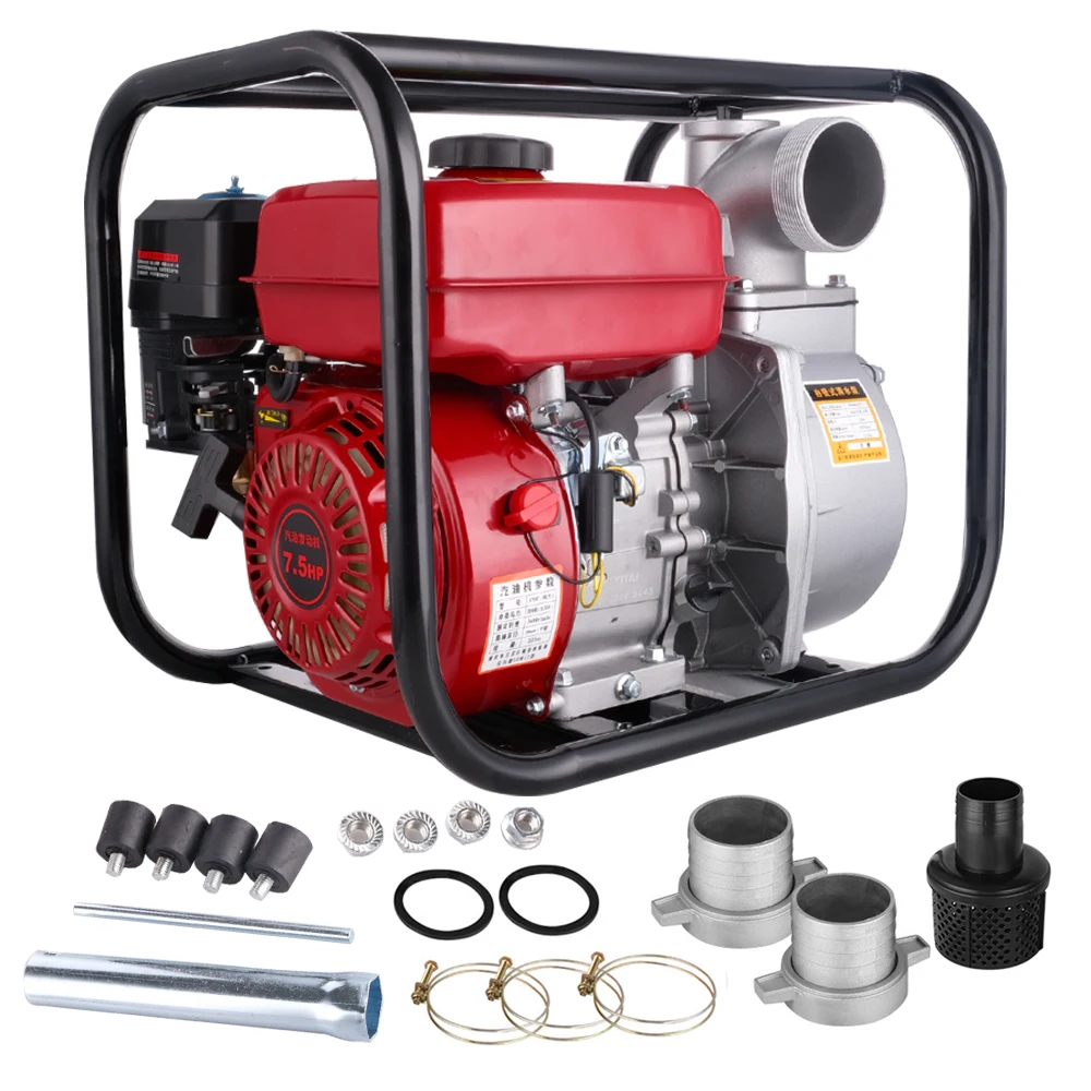 2 inch engine pumpgasoline pump gasoline water pump 168F 170F gasoline engine pump