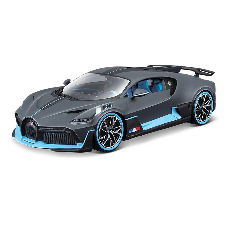 Wholesale Vehicle real Alloy simulation Static Die cast Vehicles Model Toys Car Model Bburago 1:18 Bugatti Divo racing Car