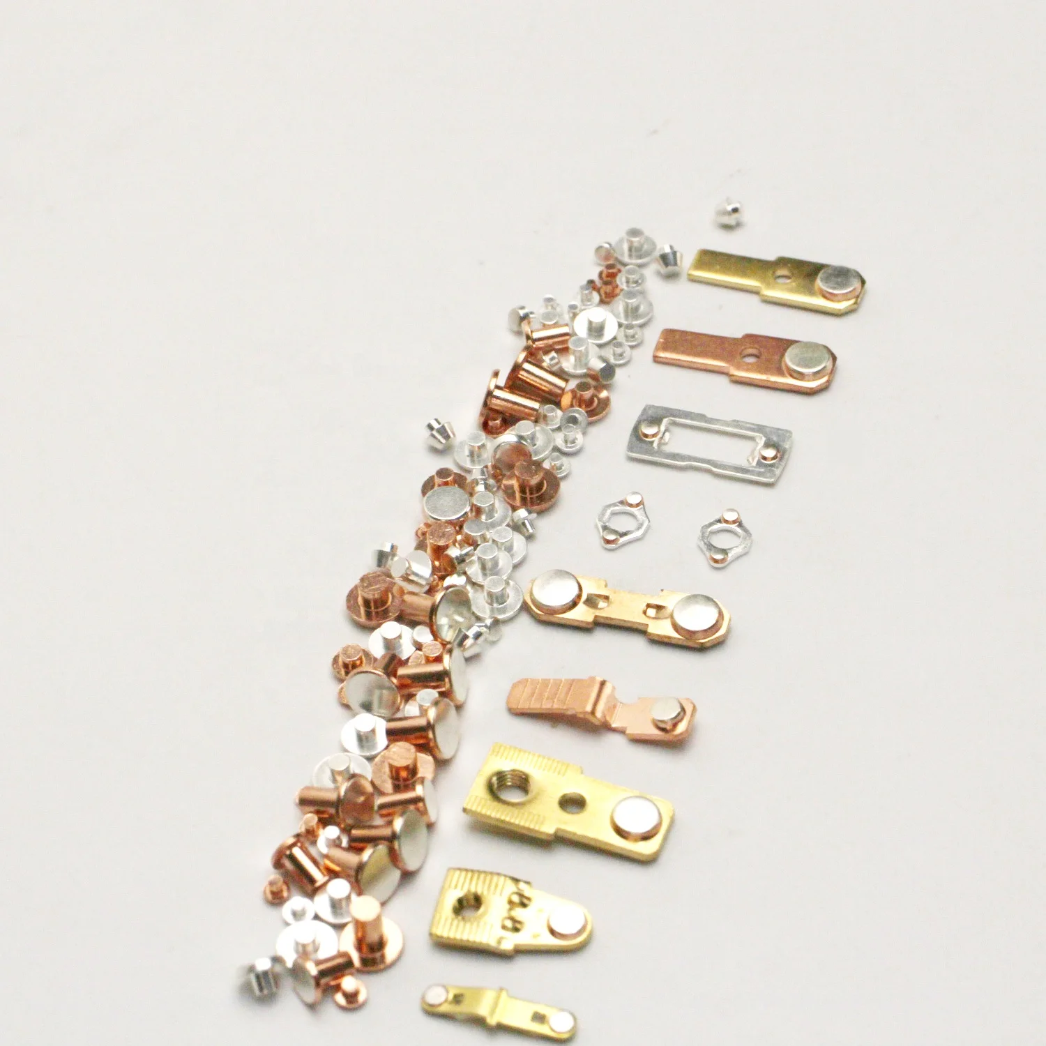 Aluminium Blind Solid Contact Rivet for Thermal Overload Switch