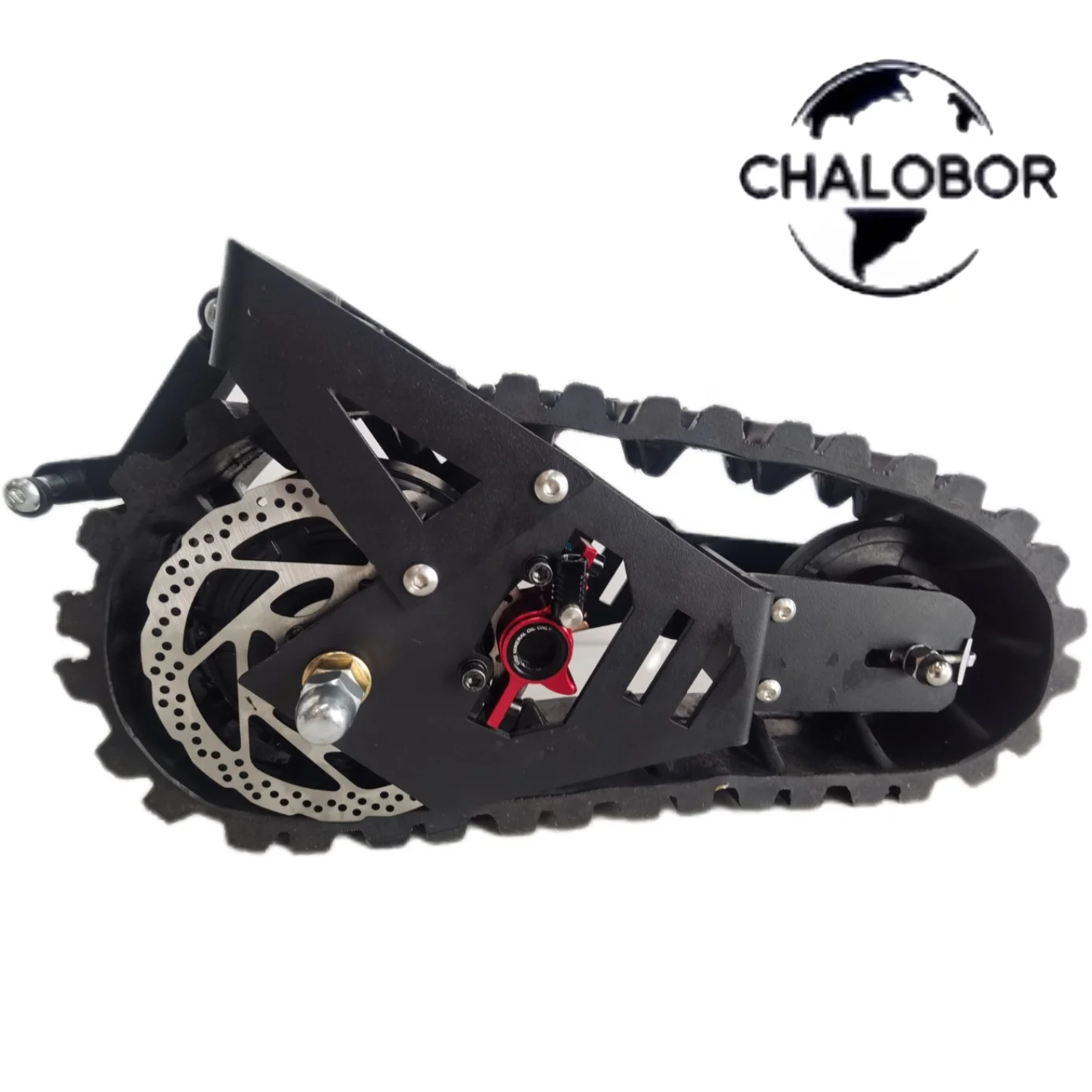 2024 New Arrival 3-In-1 1500W 48V 30AH Sled Off-road Wheels Track SnowMobile Electric Scooter