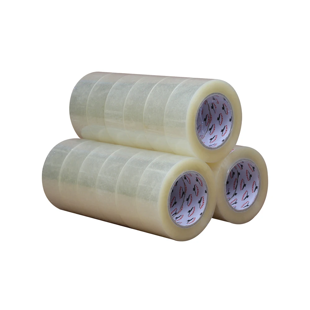 1000m clear transparent Machine bopp adhesive tape/sealing adhesive tape/packing tape