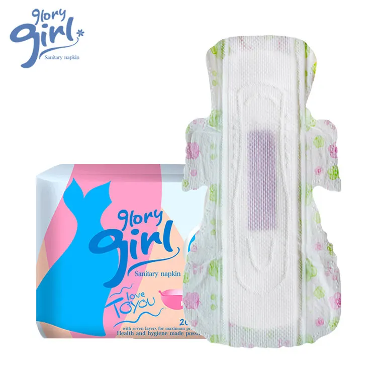 Anion Sanitary Napkin Raw Material Brand Of Sanitary Napkin With Negative Ions