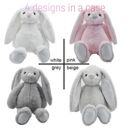 New Design Printable Stuffed Toy Doll Soft Plush Animals Custom Easter Gifts Sublimation Bunny Rabbit for DIY