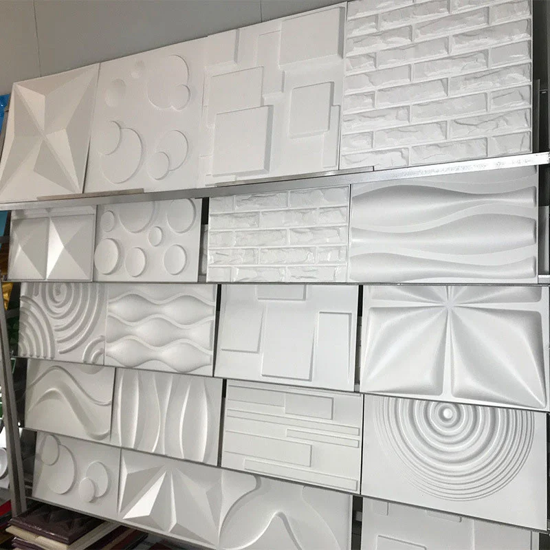 Popular Ceiling tiles Finish DIY Home Decor Hotel Decoration Waterproof Impermeable Factory Luxury 3d Wall Panel