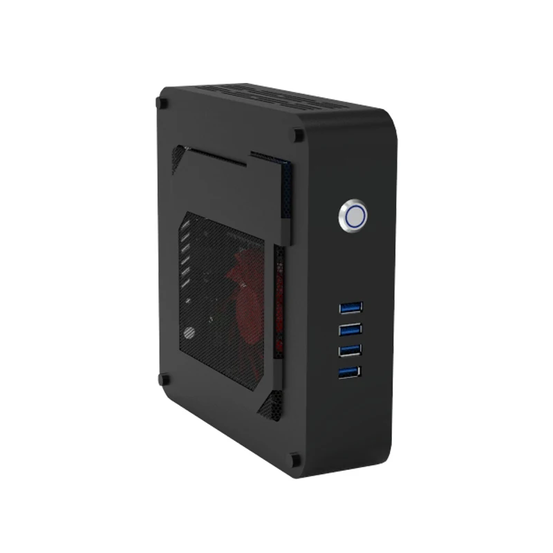 viewnote hot sale Mini itx 3300U motherboard with fan  host AMD pc mini HTPC computer