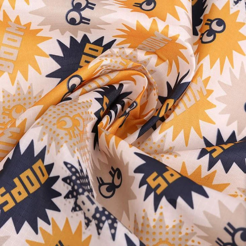 customize design polyester printed storage box fabric