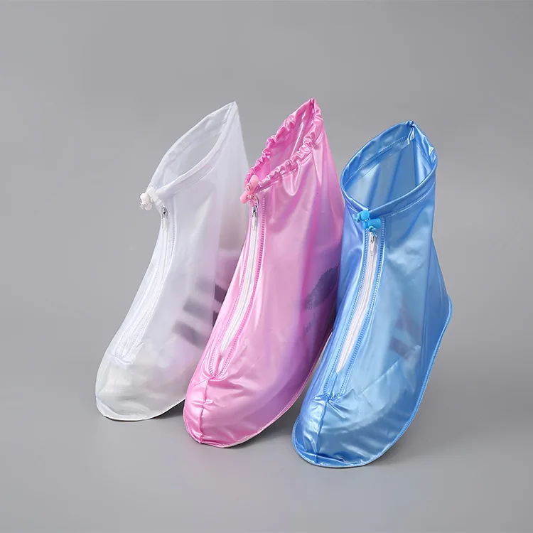 Silicon Protective Rain Shoes Cover Anti-slip Reusable Rubber Waterproof silicone shoe cover