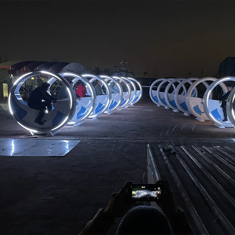 2022 Summer Selected Interactive Amusement Park Decoration Pedal Fountain Bike Ride Kids Entertainment For Sale