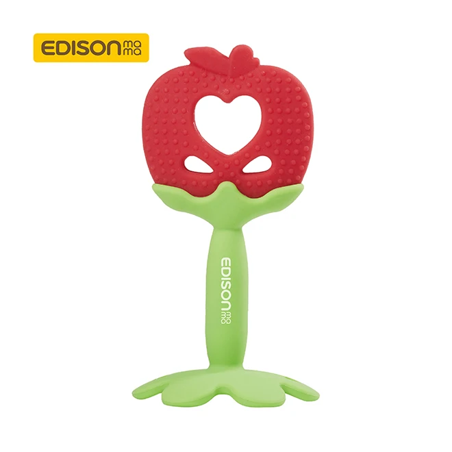 Korea wholesale fruit watermelon baby teether silicone toys