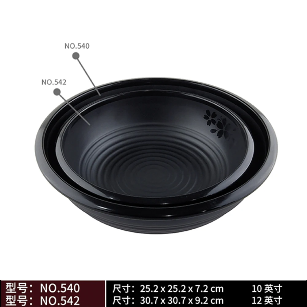 SEBEST Factory Wholesale Dinnerware Restaurant Matte Rice Bowl Sauce Bowl Melamine Ware Black dipping sauce bowl melamine